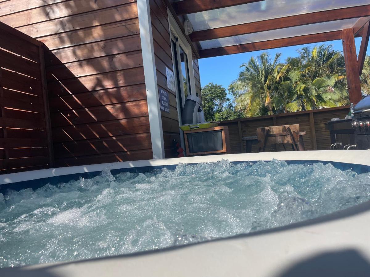 L'escapade créole Bungalow Bananier jacuzzi privatif Saint-Joseph Exterior foto