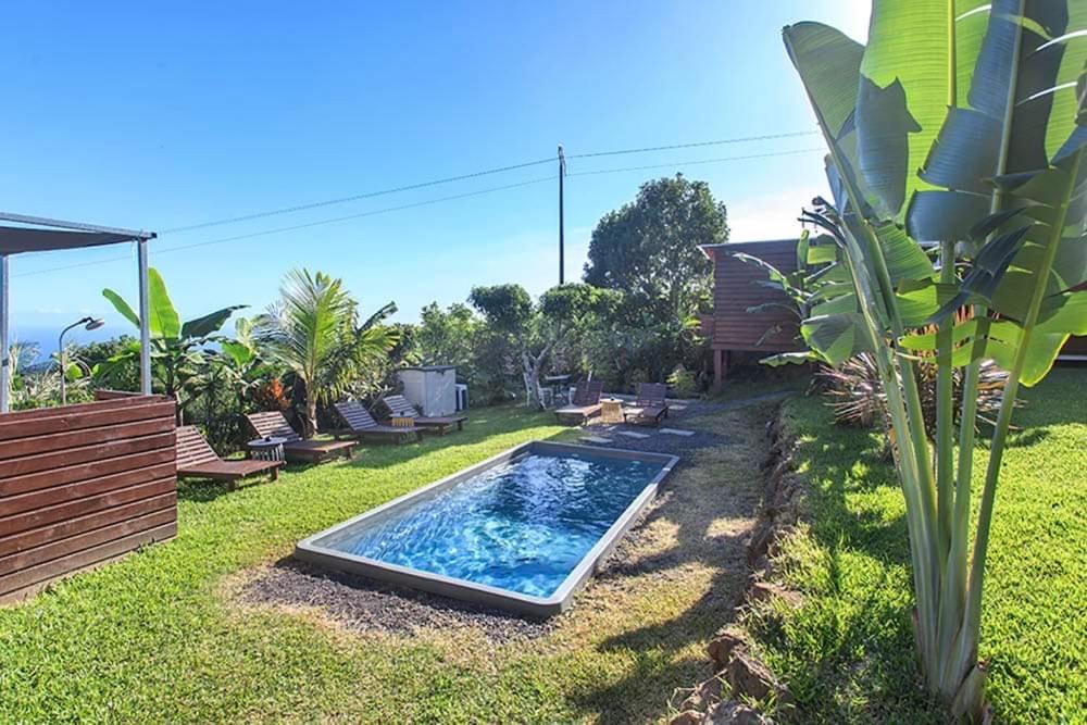 L'escapade créole Bungalow Bananier jacuzzi privatif Saint-Joseph Exterior foto